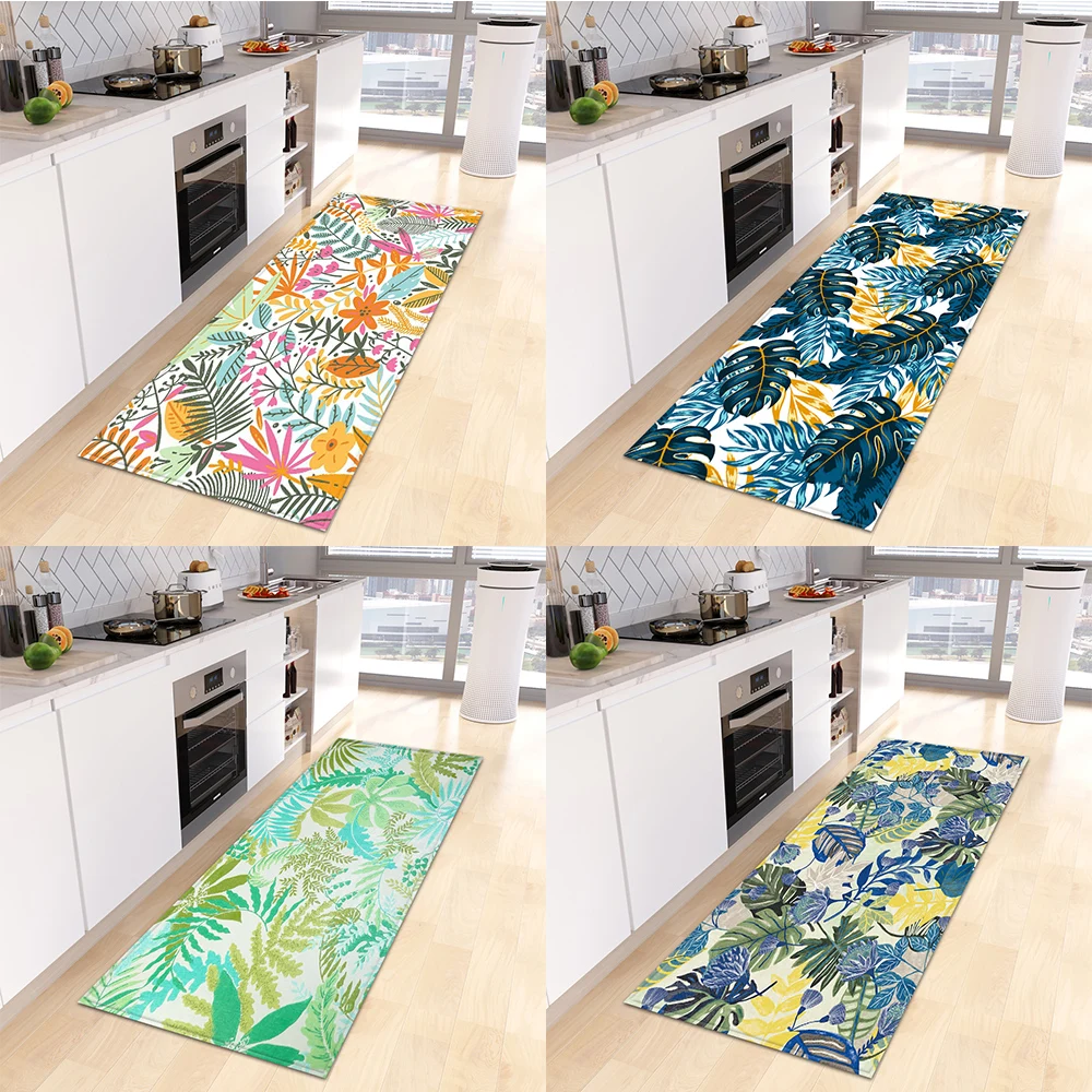 

Customizable Door Mats Kitchen Carpets Living Room Bathroom Doors Balcony Foot Christmas Corridor Non-slip Floor