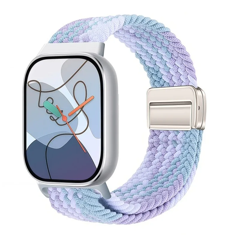 Magnetic Nylon Breathable Braided Sport Watchband Bracelet Accessories