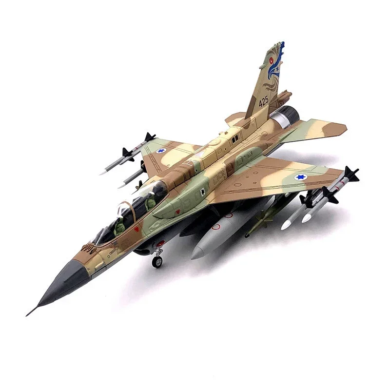 F16 비행기 모형 장난감 F-16I F16I 수파 전투기 모형, 다이캐스트 합금 비행기 모형, 수집용 정적 장난감, 1:72 체중계