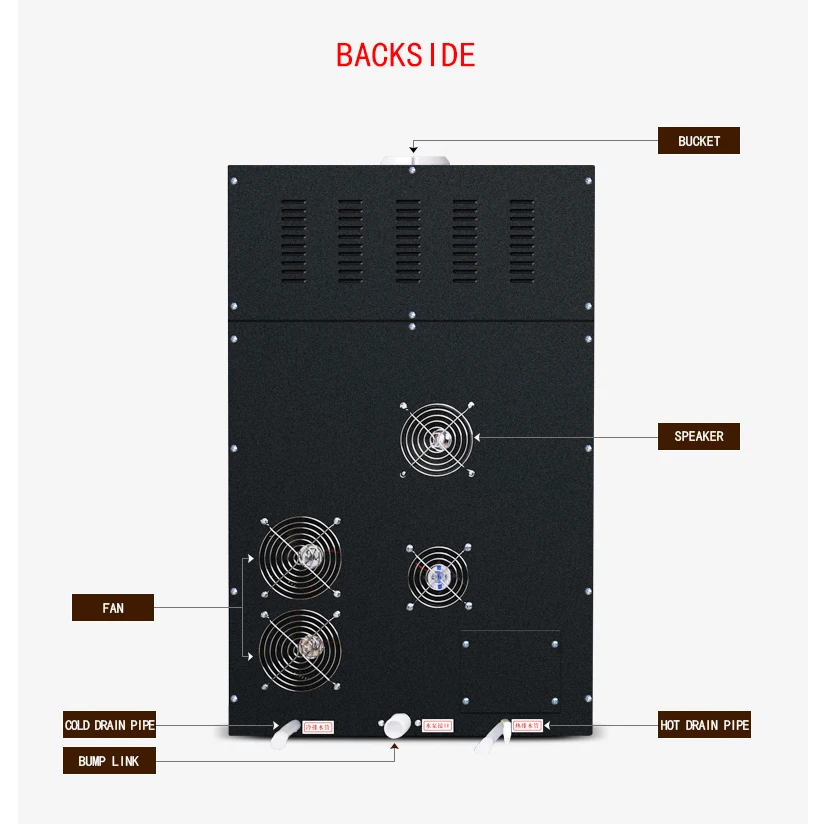 Professional Automatic Self Coin Card Payment Instant Premix Powder Milk Tea Coffee Vending Machine With CE Certificate 6
