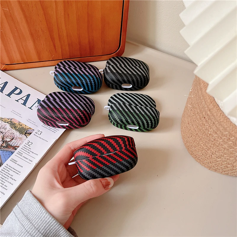 Fibra Di Carbonio Contratta Per Auricolare Bluetooth Wireless Sony Wf-1000Xm4 Wf-1000Xm4 Accessori Custodia Protettiva In Plastica Di Personalità