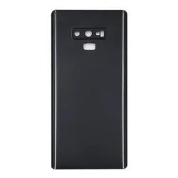 Premium Back Battery Cover for Samsung Galaxy Note 9 - Rear Glass Case Replacement (Note 9 - Black - NO CE)