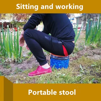 2019 Új Kerti Hab Székletű Mezőgazdasági Munka Pad Mozgó Széklettel - Image 4