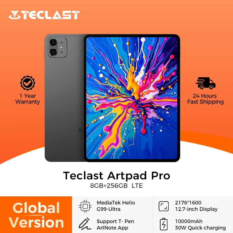 Teclast ArtPad Pro 12.7インチ 2.2K UHDディスプレイ 20GB RAM (8+ 
