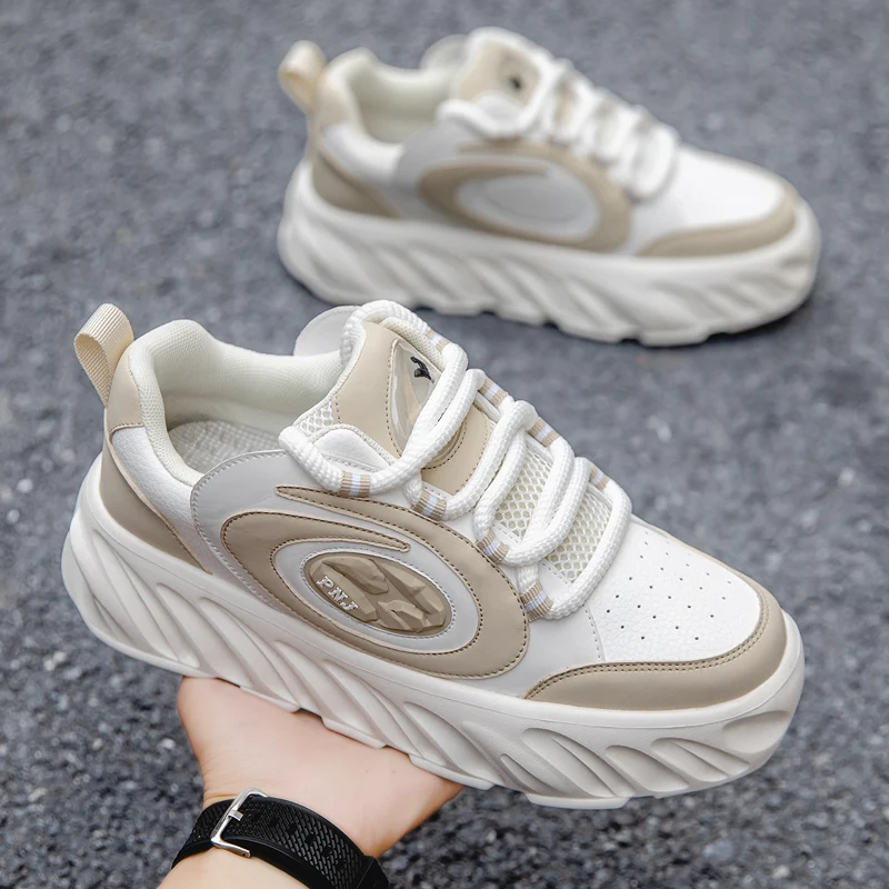 PNJ24 new spring and summer women's shoes men and women couples thick sole sports shoes female daddy shoes all sports casual sho