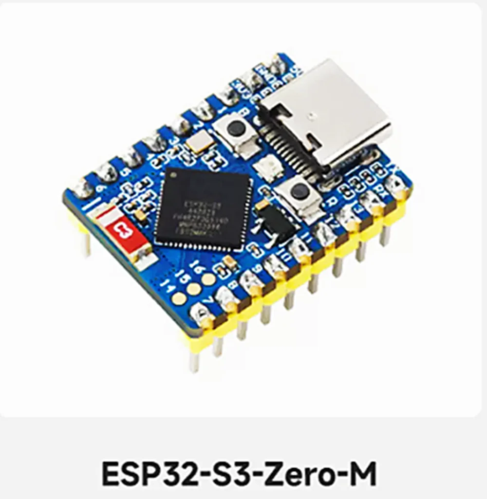 

ESP32-S3 mini development board module S3FH4R2 dual core processor supports WiFi/Bluetooth 5 (pin layout)