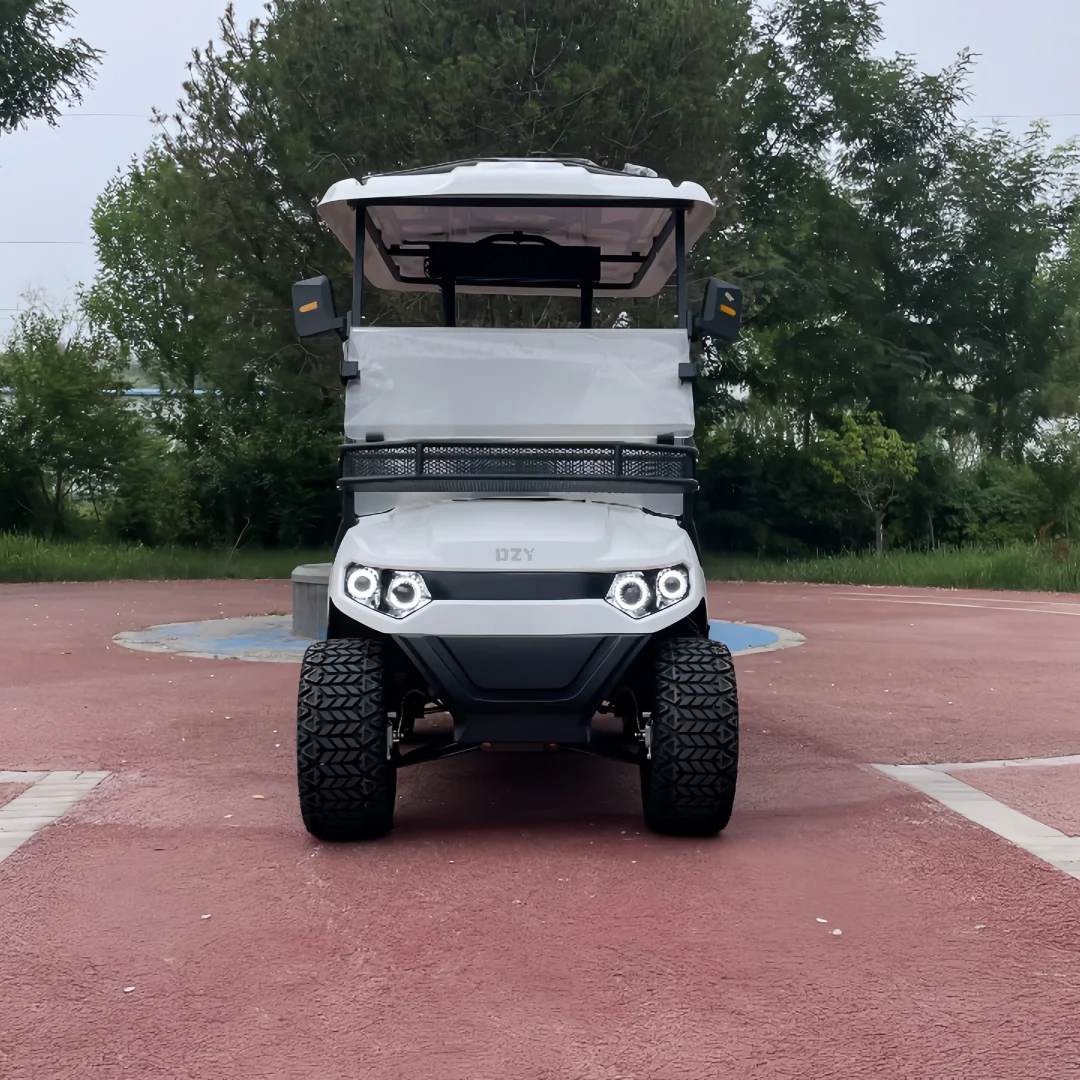 new technology equipped with windshield maintenance free battery electric four-wheel new energy golf cart