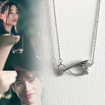 TV Series F4 Thailand:Boys Over Flowers Thyme Gorya Cosplay Necklace Girl Star Pendant Choker Clavicle Chain Jewelry Accessories 1