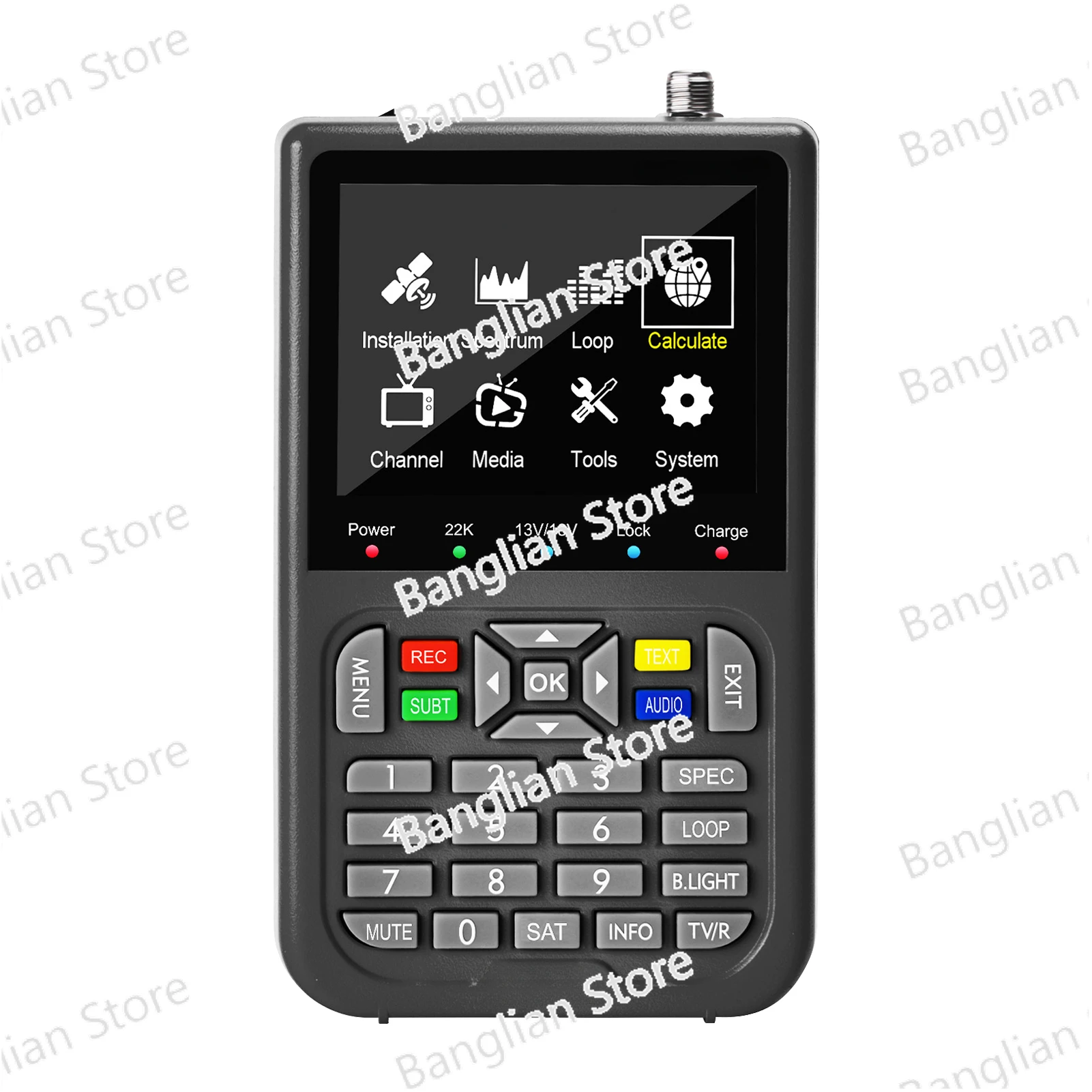 Cercatore Di Segnale Satellitare Misuratore Di Ricerca Satellitare Tv Con Display Lcd Da 3.5 Pollici Cercatore Di Segnale Satellitare E Regolazione De