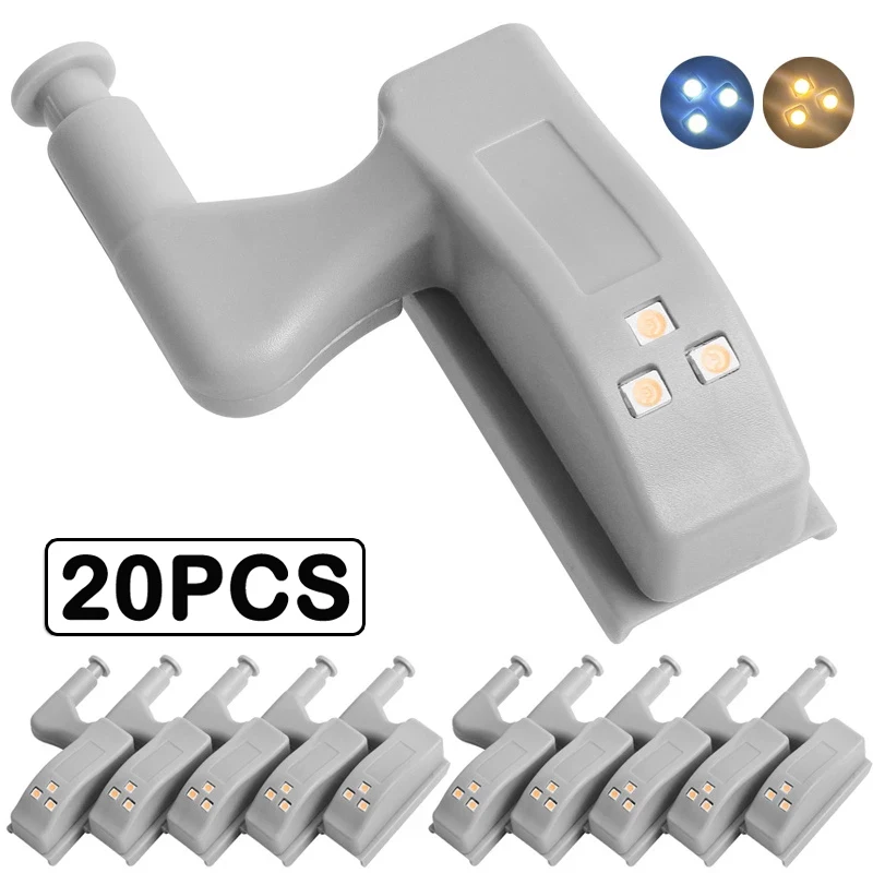 Hinge Led Sensor Light Kitchen Batteries Led Hinge Night