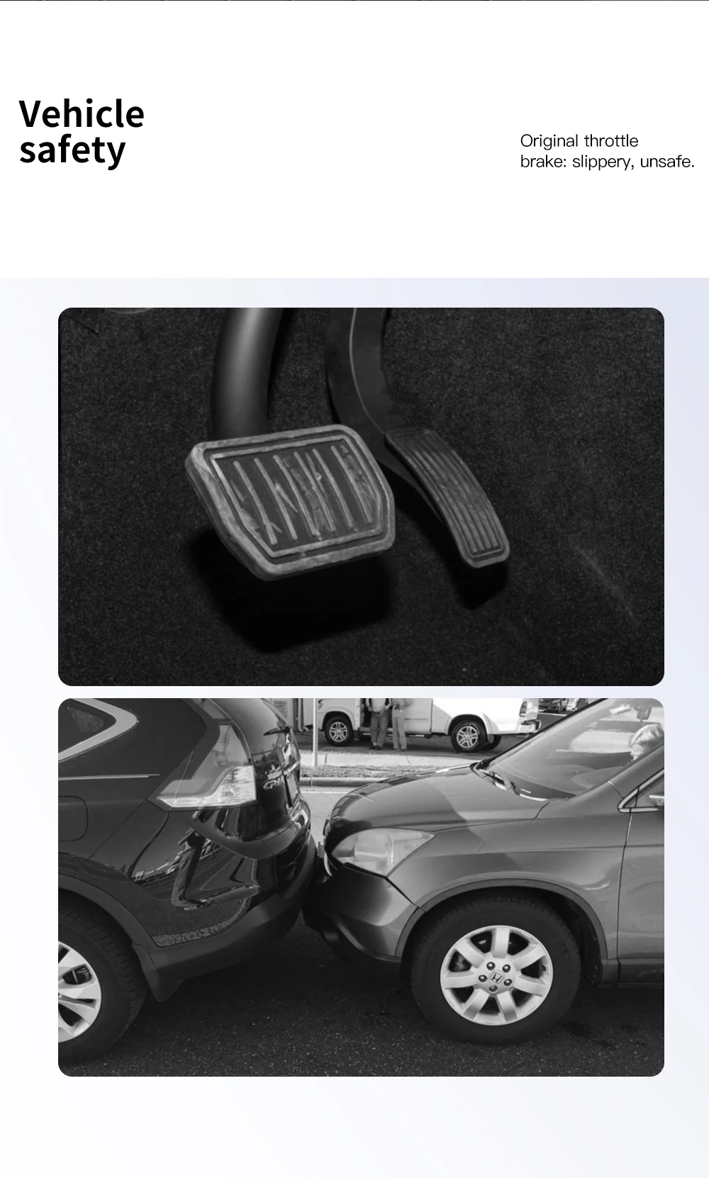 For New Tesla Model 3 Y Juniper Highland 2019-2025 Foot Pedals Snap-fit Install