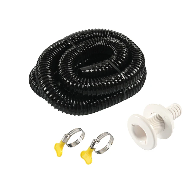 1set Bilge Pumpe Schlauch Installation Kit für 3/4-Zoll durchmesser pumpe  outlet mit Schlauch Klemmen und Stecker für boote Marine Yacht - AliExpress