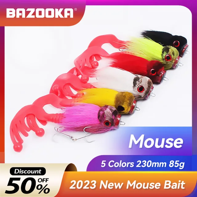 Bazooka Big Mouse Bait: The Perfect Saltwater Pike Fishing Lure