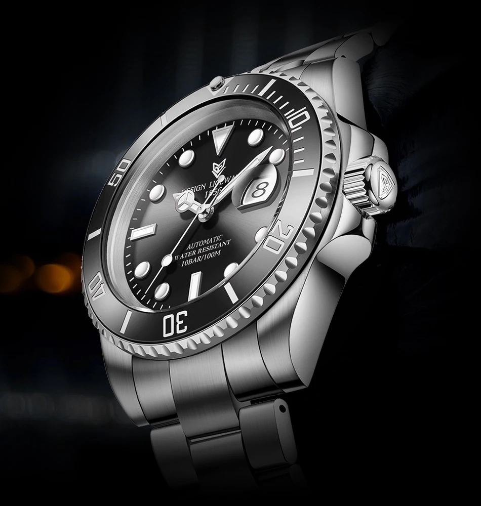 Orologio automatico di lusso di marca superiore per uomo, moda, impermeabile, sportivo, meccanico, orologio da polso casual automatico con data_voghion.com