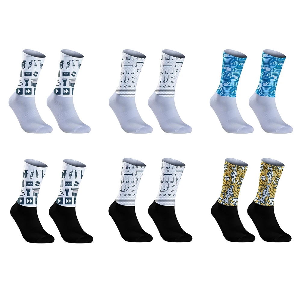 

Bike Socks Seamless Anti Team Slip Road Ride Socks Outdoor Cycling Socks 2024 New Summer Cycling Socks