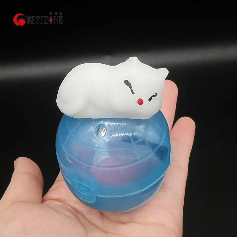 

5Pcs 47*56mm Plastic Capsule Toys Surprise Ball With Healing Stress Squeeze Cute Animal Pinch Vent Toy For Vending Machine