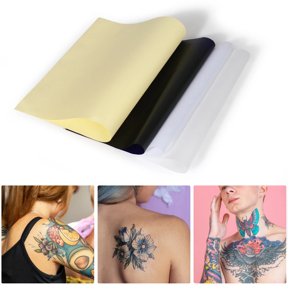 Tattoo Transfer Paper Stencils Copier Sheets Spirit Master Freehand A4 Size Thermal  Paper Tattoo Printer Machine Accessories - AliExpress