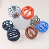 Baby Toy Food Grade BPA Free Silicone Teether Ball Natural Silicone Chew Toy Safety Ball Hollow Toy 1