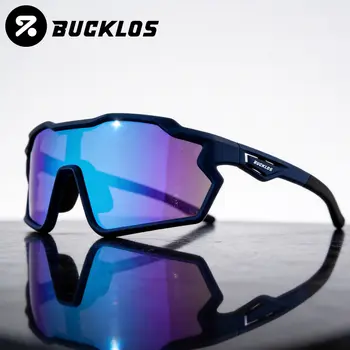 BUCKLOS Outdoor Sports Cycling Sunglasses UV400 Ultralight Road Mountain Bike Goggles Unisex Sunglasses Outdoor Cycling Eyewear