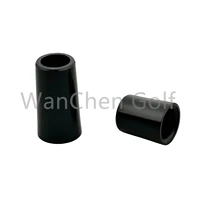 Golf Club Shaft Assembling Accessories all black Sleeve Ferrules Fit Driver Fairway Wood Hybrid Carbon Irons Shaft Club Head 1