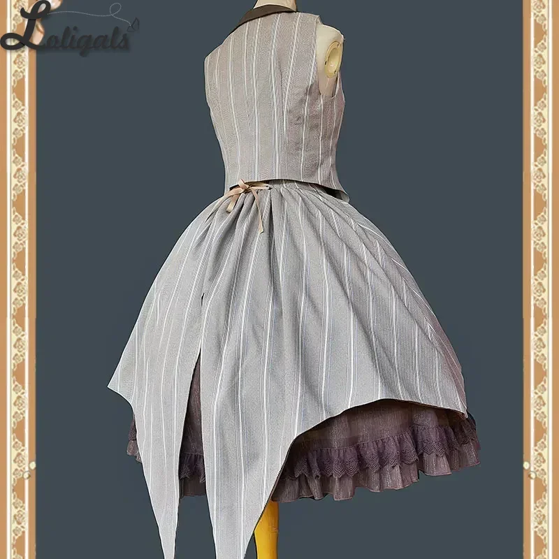 The Witch's Note ~ Cool Punk Lolita Skirt / Vest by Infanta