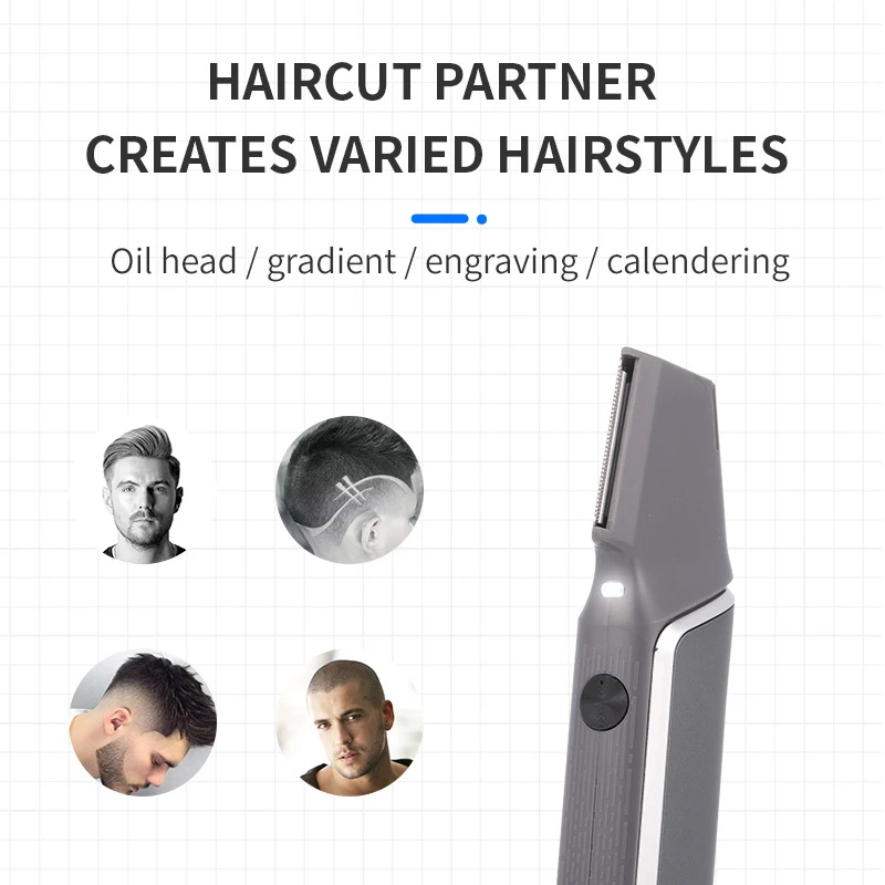 Xiaomi MIJIA Electric Razor Hair Trimmer Upright Epilator USB Rechargeable Hair Eyebrow Ear Hair Beard Multifunctional Trimmer 4