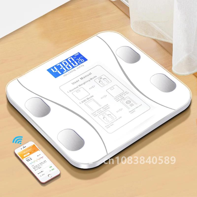 Body Composition Analyzer With Smartphone App Bluetooth-compatible Smart Wireless Digital Bathroom Weight Scale  Body Fat Scale