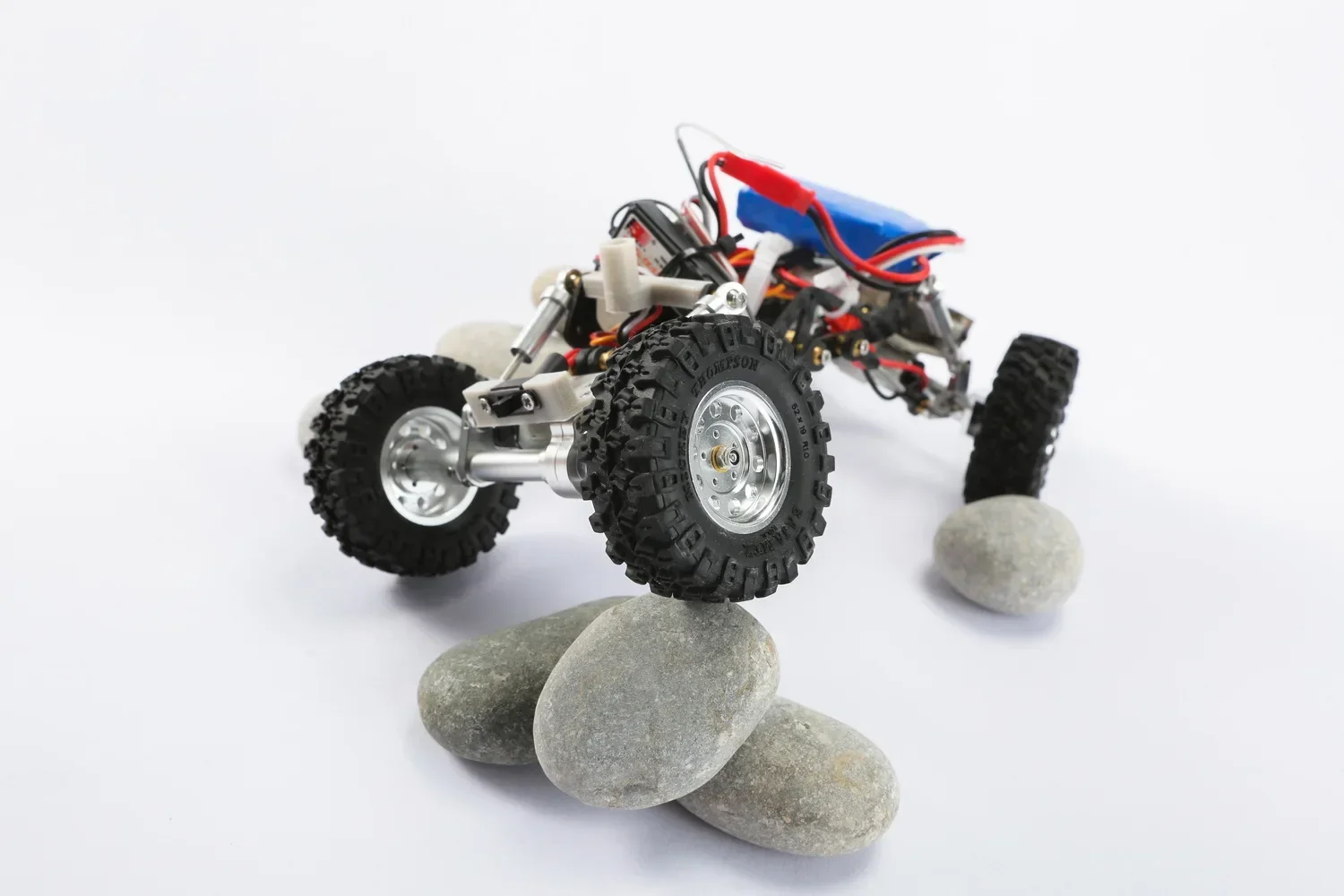 Dahex Z2 4WD Climbing Car 1/24 Full Metal RC Crawler Car Accessories Shock Absorber Motor Steering Gear Car Shell Receiver Hub 3