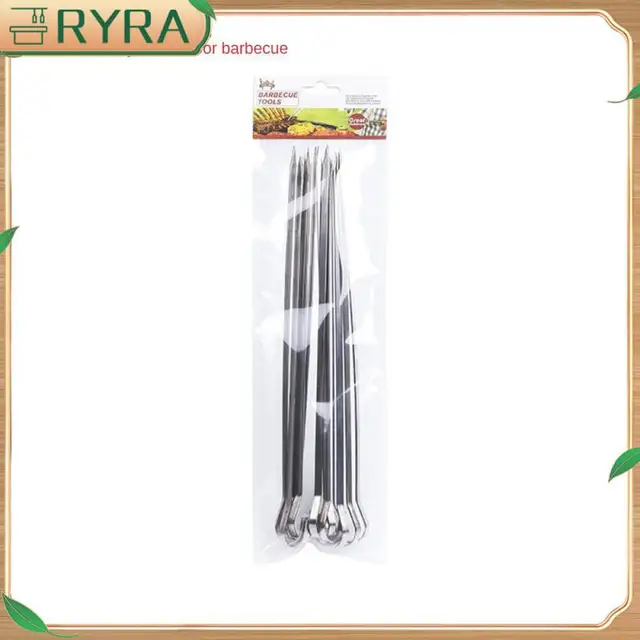 Különleges Jel A Lapos Barbecue Kolbász Pörköltet 9 Betűkészlettel Hook Acélpálcával Vastagság: 1 Mm Rozsdamentes Acél Szélesség: 5