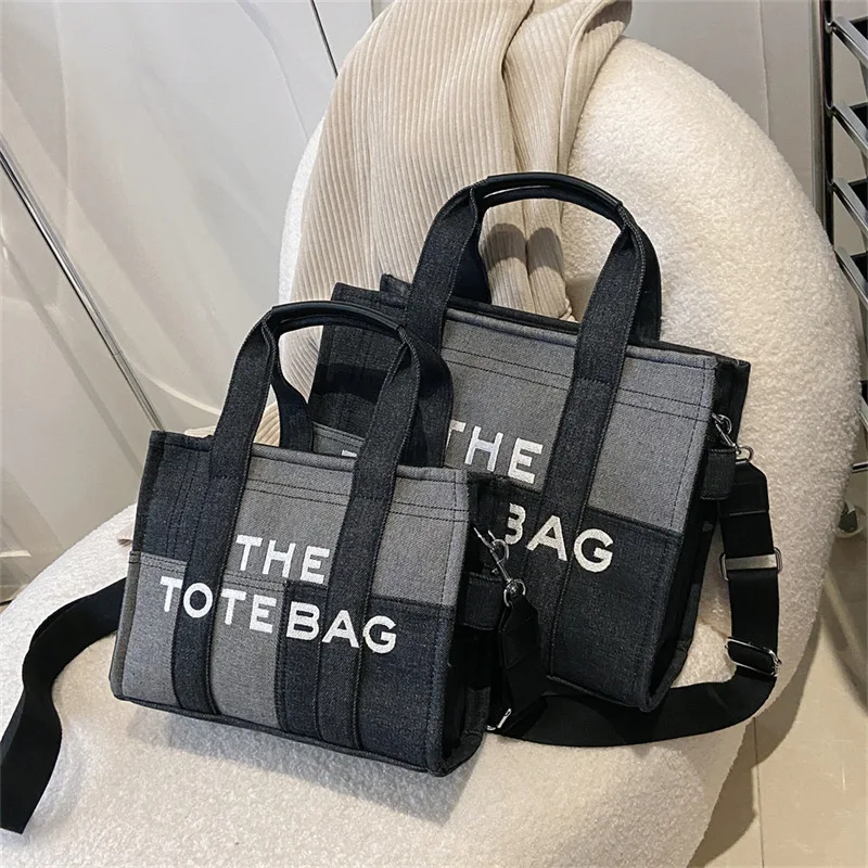 Borsa Tote alla Moda, Borse a Tracolla Casual Versatili per Donne, Borse a Spalla di Grande Capacità, Borse da Shopping di Design, Sacca - immagine 6