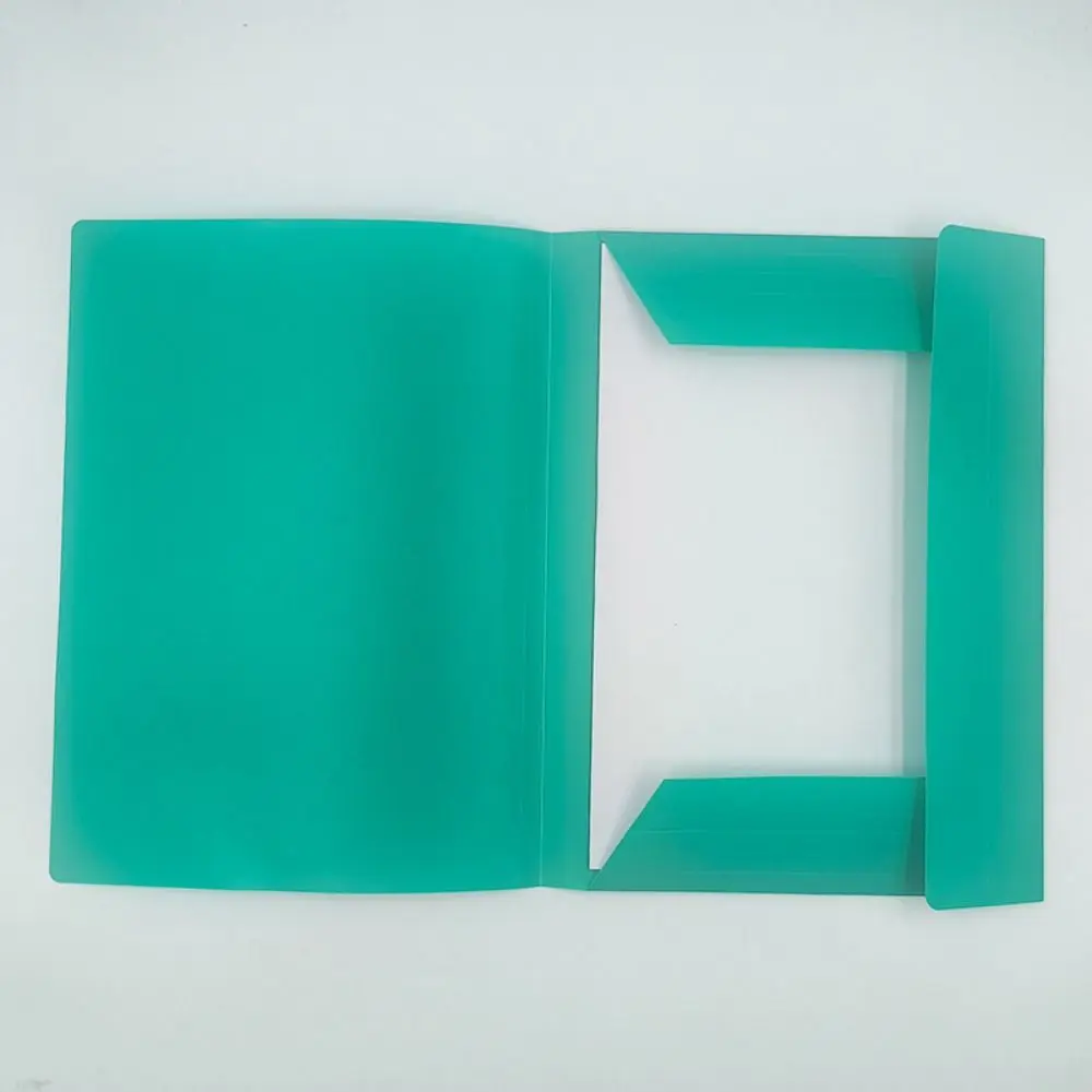 플라스틱 A4 파일 폴더 확장 가능한 탄성 스트랩 디자인 파일 가방 대용량 문서 주최자 시험 용지 보관