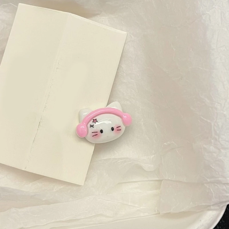 Gothic Mini Kunststoff Haarspange Haarspangen für Frau Y2K Mädchen Kopf Knochen Herz Haarnadeln Haarschmuck_voghion.com