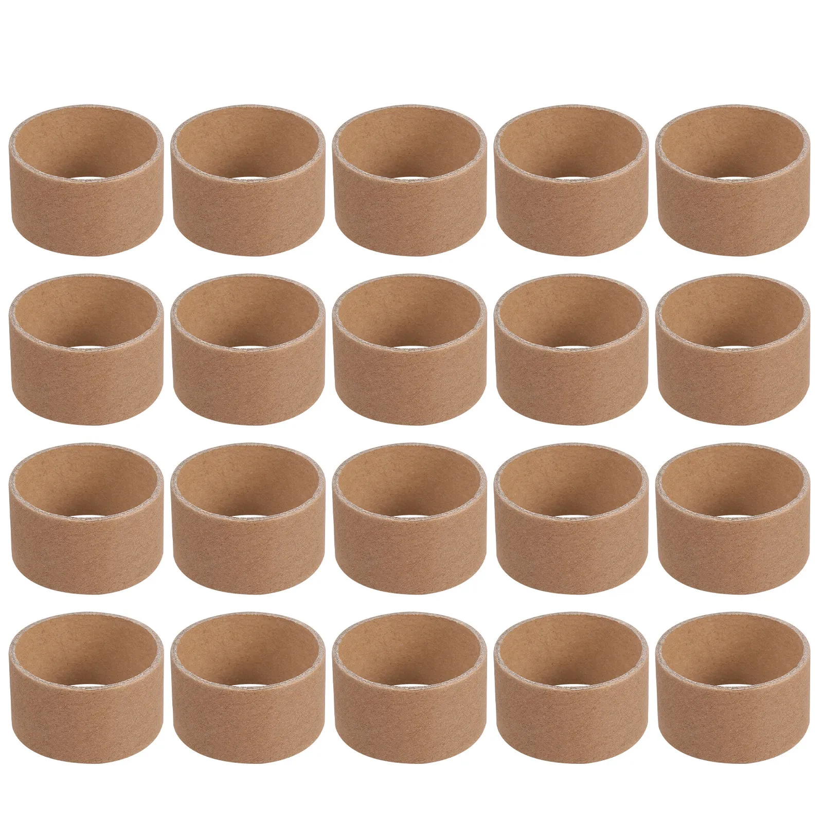 20Pcs 드로잉 종이 튜브 공예용 갈색 판지 튜브 DIY 그룹 예술 프로젝트 페인팅 공예 롤 공예 롤