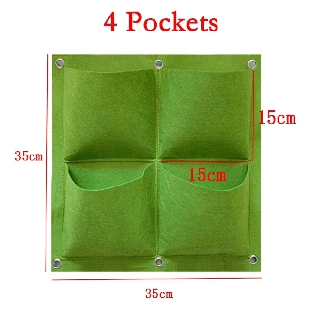 Green 4 pockets