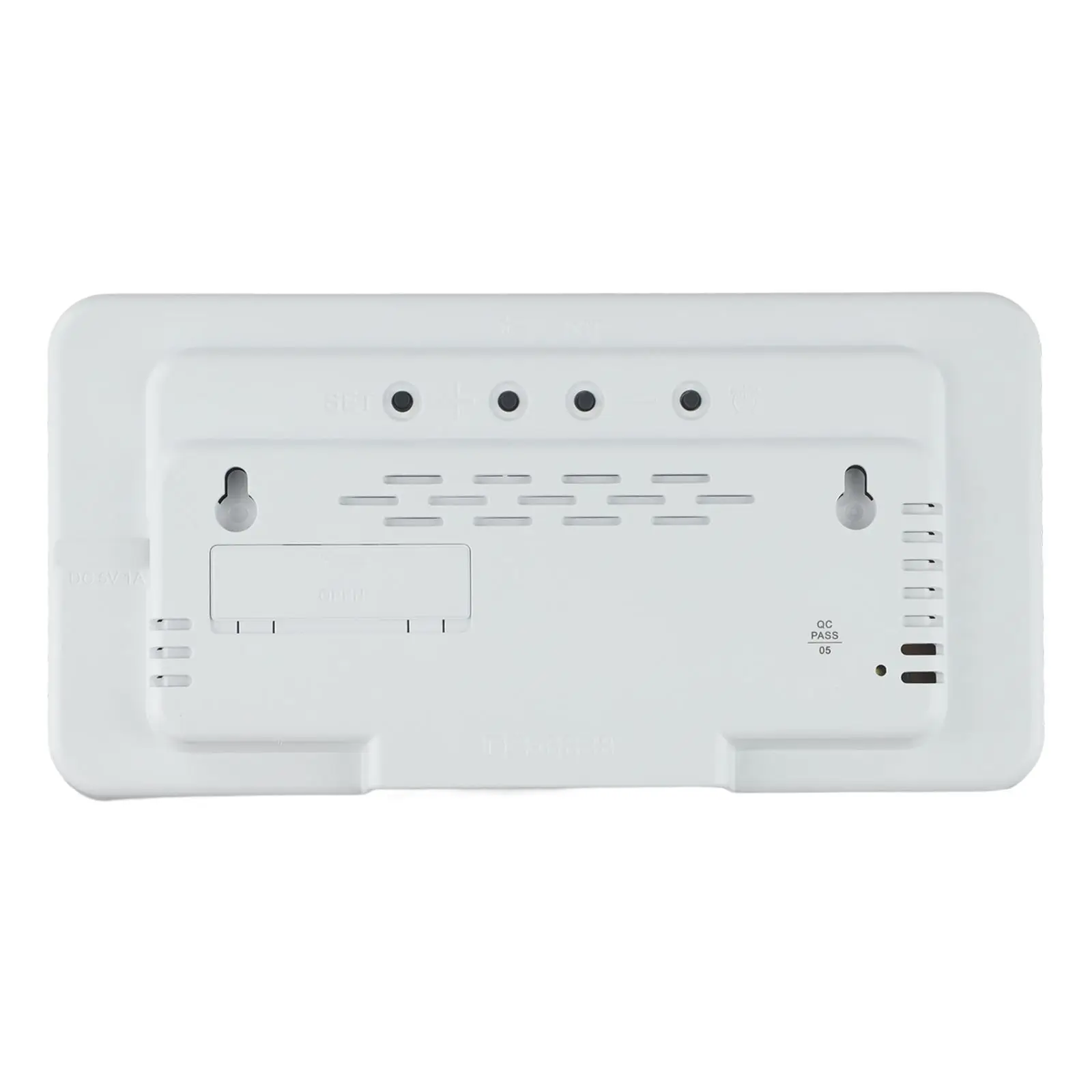 Digital Wall Clock Day And Week Display USB Powered AAA Battery Mode for Daily Use