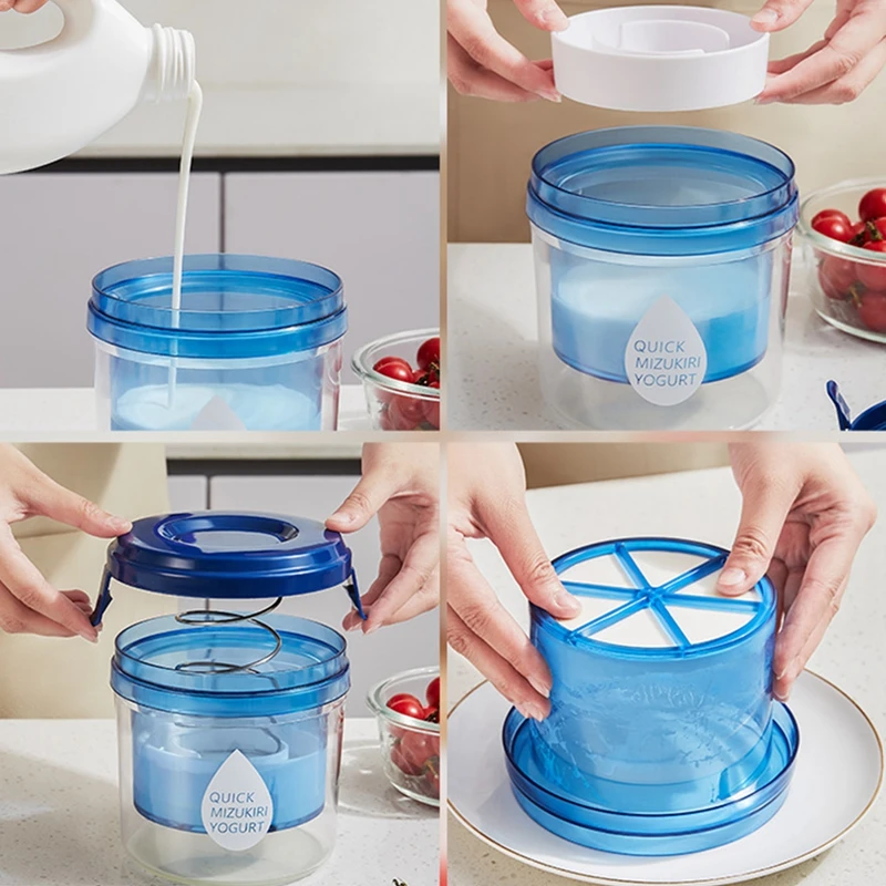 Strainer Yogurt Whey Separator Reusable Multiple Usage Food Maker Filter Soy Milk Juice Tea