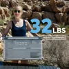 12 Volt Car Refrigerator, 37 Quart (30 Liter) Light Duty Aluminum 12v Portable Fridge Freezer 4