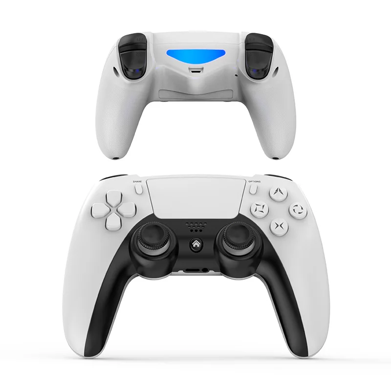 Game Controller for PS4 Bluetooth-Compatible Wireless Controller Gamepad for PC/Steam/IOS/Android Dual Vibration Joystick 6-axis