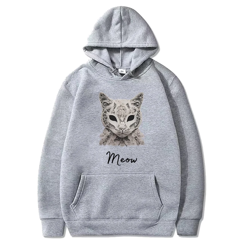 Eurovision 2024 Baby Lasagna singer harajuku Cat Hoodie Men Women vintage Fleece Long sleeve Sweatshirt Unisex Casual pullovers