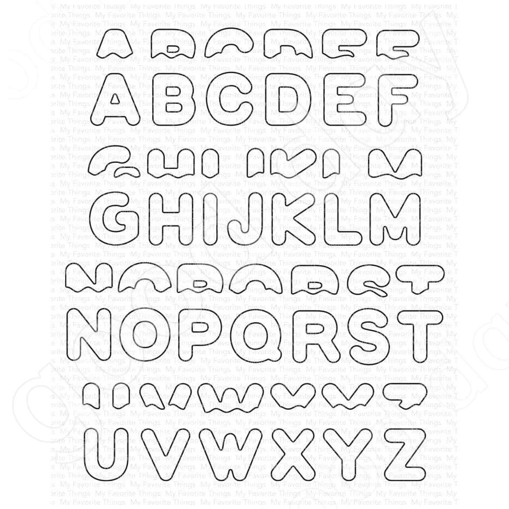 

New Arrival Frosted Alphabet Metal Cutting Dies Scrapbook Diary Decoration Stencil Embossing Template Diy Greeting Card Handmade