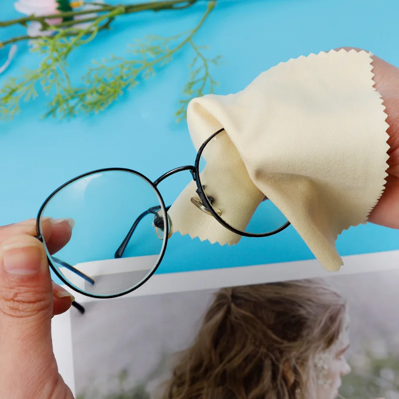 High-quality Microfiber Glasses Cleaning Cloth Lens Suede Glasses Cleaner Phone computer Screen Glasses Bags Cleaning Wipes 4