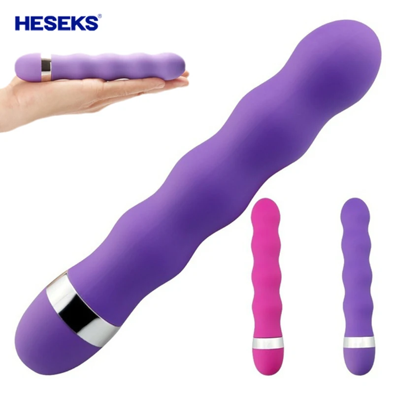 HESEKS G-Spot Vibrators Powerful AV Magic Wand Clitoris Stimulator Massager Butt Plug Sex Toys For Women Dildo_voghion.com