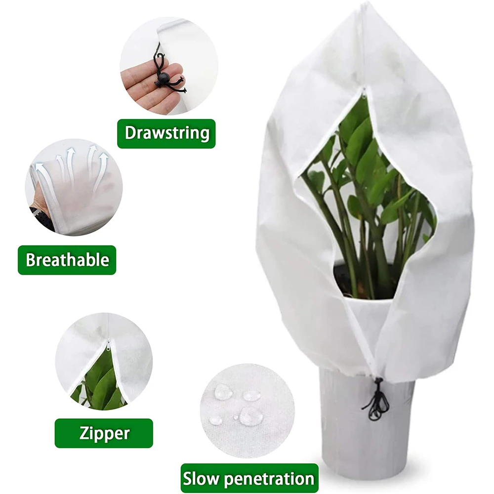 Couverture de plante en pot pour arbuste d'hiver, couverture antigel,  protection contre le gel pour les plantes de jardin de cour, petit arbre  contre le froid - AliExpress