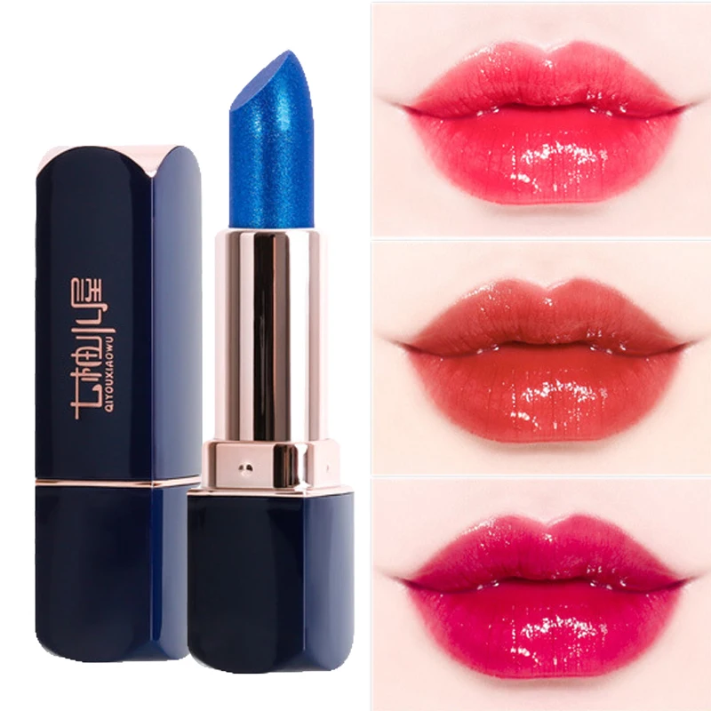 

Blue Lipstick Magic Lipsticks Lipstick 24 Hours Waterproof Korean Makeup Halloween Cosmetics Free Shipping Female Makeup YZL9