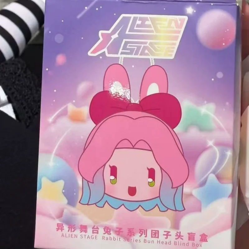 오리지널 에일리언 스테이지 래빗 시리즈 번 헤드 블라인드 박스 컬렉션 인형 트..