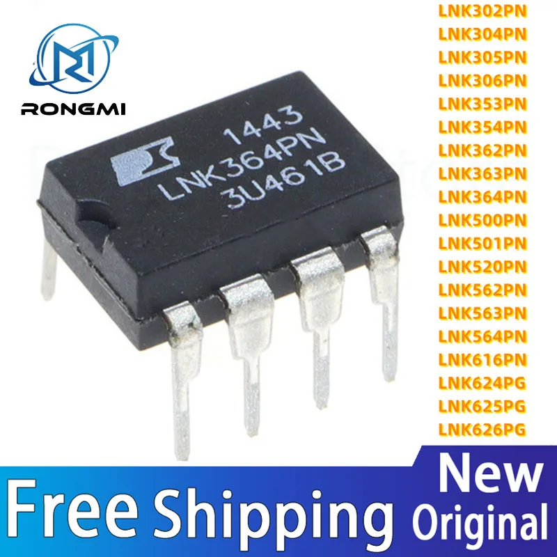10-Pack 100% New DIP-7 Integrated Circuits