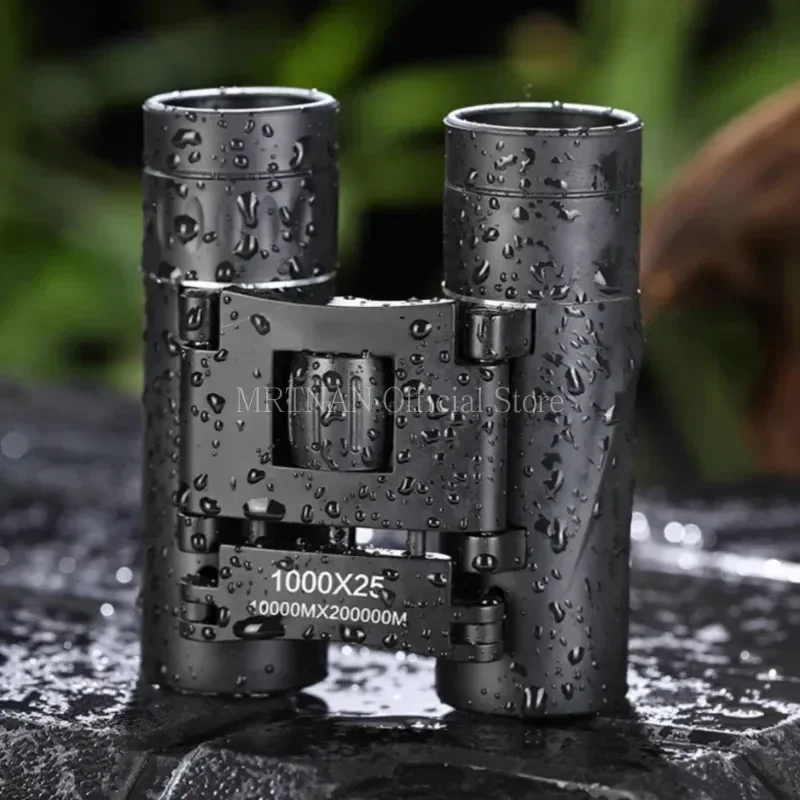 1000X25 Zoom Telescope Professional BAK4 HD Powerful Binoculars Long Range Portable Outdoor Folding FMC Binocular Camping Travel 6