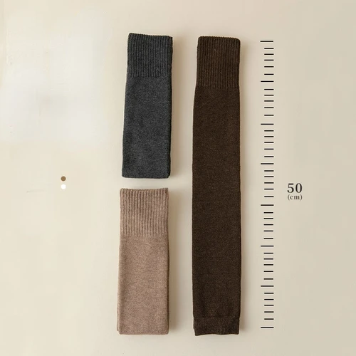 여성용 솔리드 레그 워머 따뜻한 무릎 높은 양말, 니트 발 커버, 크로셰, 겨울 다리 워머 양말, 따뜻한 부츠 커프, 긴 양말, 신제품 3