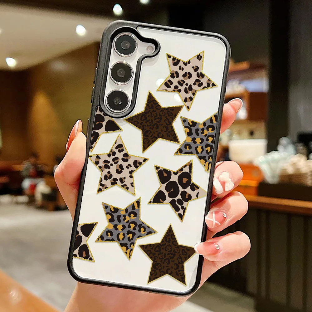Leopard Print Matte Hard Shockproof Phone Case