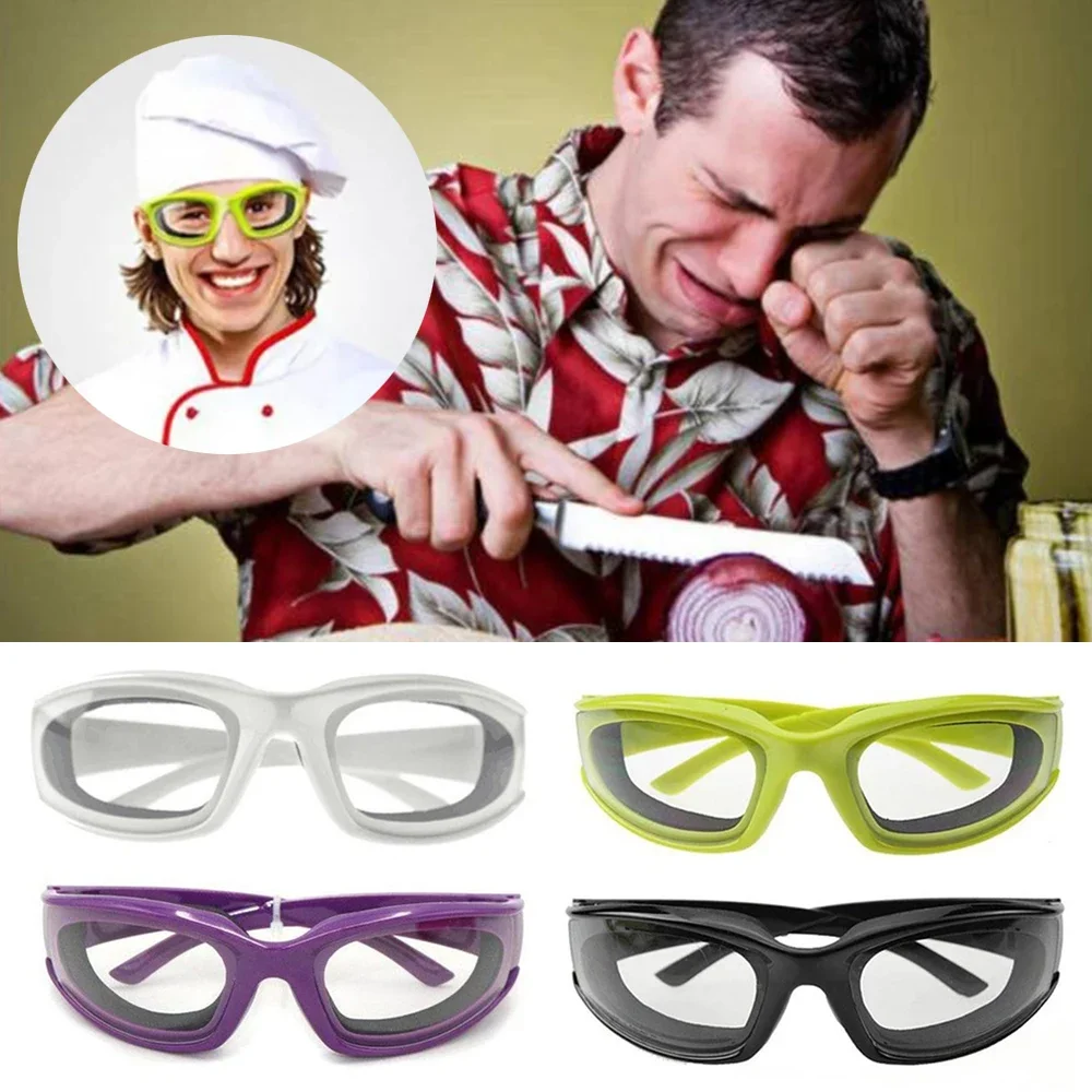 Description Picture 4 of itemCut Onion Special Protective Glasses Protection Accessories Cooking Eyes Protector Tool Barbecue Safety Prot Kitchen Accessories